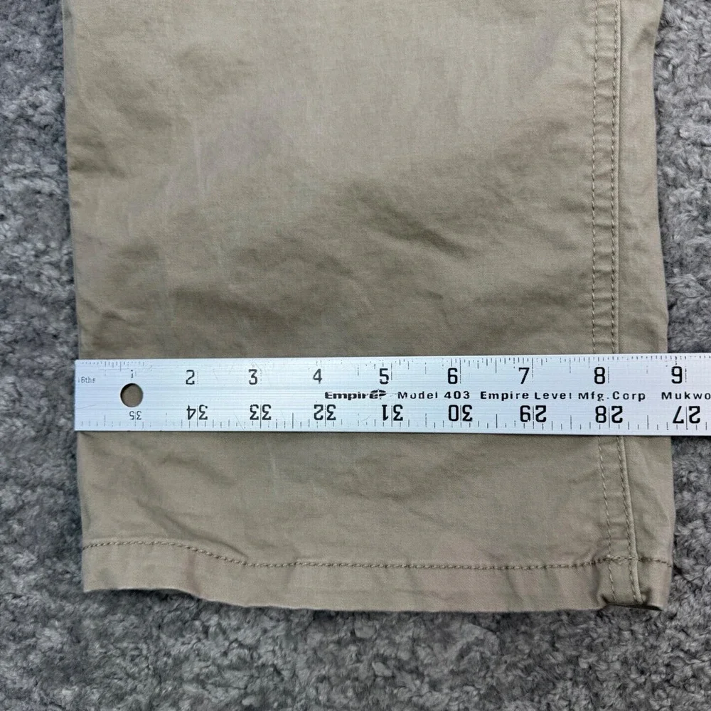 7 Diamonds Mens Straight Fit Chino Pants Tan Khaki Stretch 35x30‎ CTM 3279714